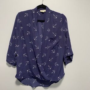 Anchor Wrap Shirt